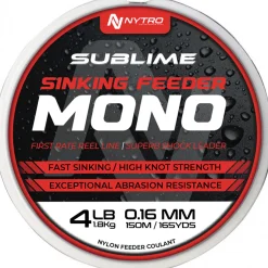 Nytro Sublime Sinking Feeder Mono Nylon 150m