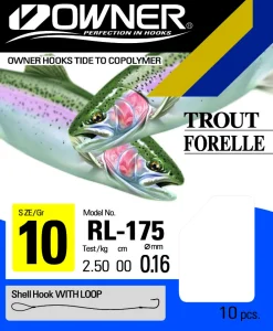 Owner Trout RL-175 60cm Forelonderlijn