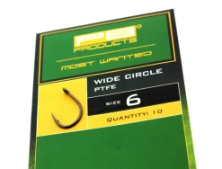 PB Products Wide Circle Hook PTFE Karper Haak (10 stuks)
