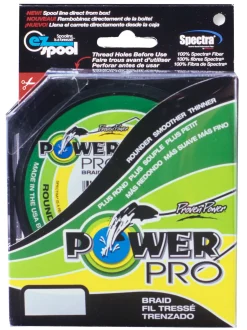 Power Pro 'Moss Green' Gevlochten Lijn 275m