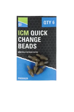 Preston ICM Quick Change Beads (6pcs)