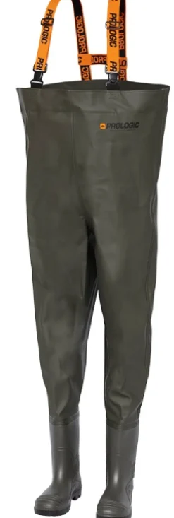 Prologic Avenger PVC Chest Waders Cleated Green