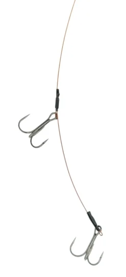 Rozemeijer Deadbait Leaders 2x Treble 50cm 30lb (2 Stuks)