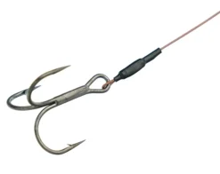 Rozemeijer Deadbait Leaders 1x #1 Treble 60cm 30lb (2 Stuks)