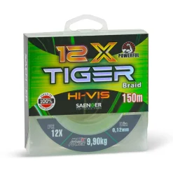 Saenger 12X Hi-Vis Tiger Braid 150m