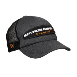 Savage Gear Attitude Cap Onesize Grey Melange Pet