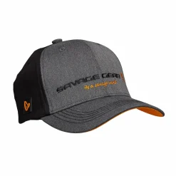Savage Gear Strike Cap Onesize Grey Melange/Black Pet