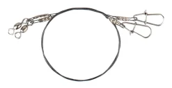 Savage Gear 1X7 Titanium Spin Trace Roofvis Onderlijn 35cm (0.40mm) (15kg) (2 stuks)