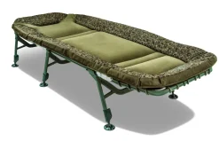 Solar SP C-Tech Memory Foam Bedchair Solcam Camo