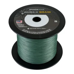 SpiderWire Dura 4 Moss Green Gevlochten Lijn (1800m)