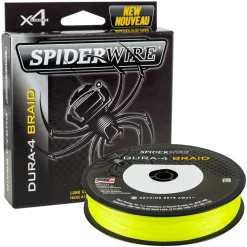 SpiderWire Dura 4 Yellow Gevlochten Lijn (1800m)