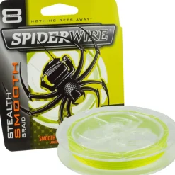 Spiderwire Stealth Smooth 8 Yellow Braid Gevlochten Lijn