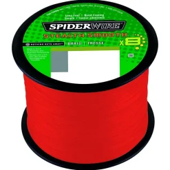 Spiderwire Stealth Smooth 8 Red Gevlochten Lijn (2000m)