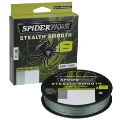 Spiderwire Stealth Smooth 8 Moss Green Gevlochten Lijn (150m)