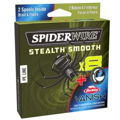 SpiderWire Stealth Smooth 8 and Berkley FC Duo Spool