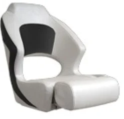 Springfield Boot Stuurstoel Model Sport Pro 'Flip-Up' Wit/Carbon