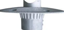 Springfield Plug-In Aluminium Voetplaat Voor Bootstoel (Ø230mm)