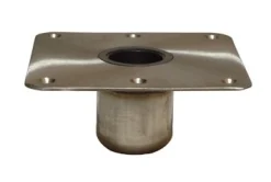 Springfield Spring-Lock Serie RVS Voet Satin Afgewerkt (17.8X17.8cm)