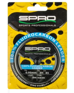 Spro 100% Fluorocarbon 5m Onderlijnmateriaal