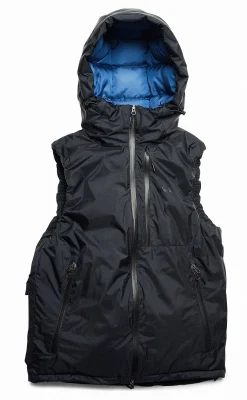 Spro Aurora Down Vest Black Indigo Blue