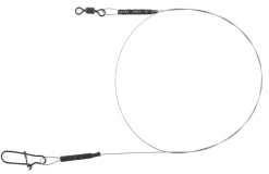 Spro Matte Black Leader 1x19 Wire Roofvis Onderlijn