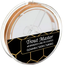 Spro Trout Master Fine Gold X8 PE Gevlochten Lijn (120m)