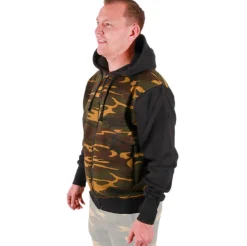 Tactic Carp Hoody Camo with Zip