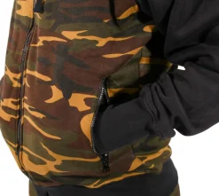 Tactic Carp Hoody Camo with Zip