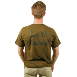 Tactic Carp T-shirt 'Keep on Catching' Green