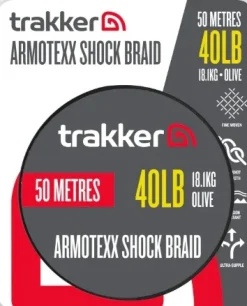 Trakker Armotexx Shock Braid Leader 0.40mm (18.1kg)