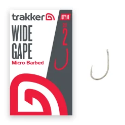 Trakker Wide Gape Hooks Micro Barbed (10pcs)