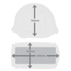 Ultimate Adventure Recon Pop-Up Shelter Camo Bivvy