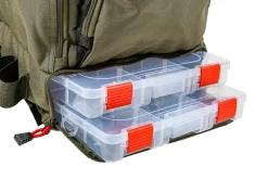 Ultimate Angler Backpack Chair (Incl. 2 Tackleboxen!)