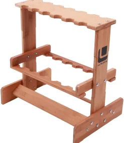 Ultimate Compact Wooden Rod Rack