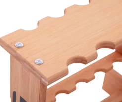 Ultimate Compact Wooden Rod Rack