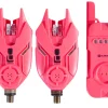 Ultimate E-Tension Pink Bite Alarm Set 2+1