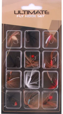 Ultimate Fly Set, 12 kunstvliegen!