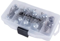 Ultimate Screw Zinc Jighead Box Loodvrij (5-20g) (33pcs)