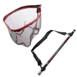 Ultimate Streetfishing Landingsnet + Telescopische Steel 2.40m