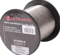 Ultimate Topix Nylon Invisible Grey (300m)