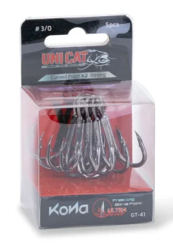 Uni Cat GT-41 Curved Point X2-Strong Meerval Dreg (5 stuks)