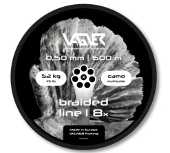 Vagner Braided Camo Multicolor Meerval Lijn 52kg/0.50mm (600m)