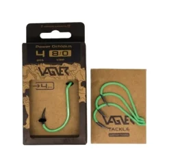 Vagner Meerval Haak Power Octopus Black (4 Stuks)