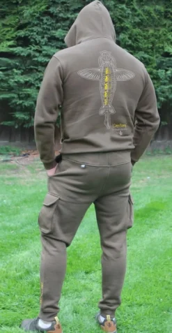 Vass 'Carp Rising' Hoodie Khaki Edition