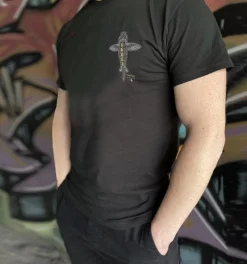 Vass 'Carp Rising' T-Shirt Black