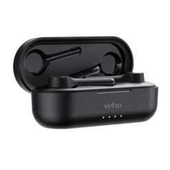 Veho Stix II True Wireless Earphones Carbon Black