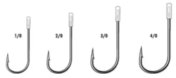 VMC H Mystic 7258TL Kunstaas Haak (6 Stuks)