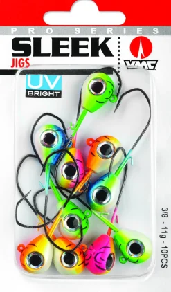 VMC Sleek Jigheads UV (10 Stuks)