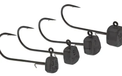 Westin Ned Jig Head Black Nickel Tungsten #3/0 (2 stuks)
