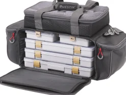 Westin W4 P&T Master Bag Large Titanium Black Forel Tas (Incl. 5 Tackleboxen)